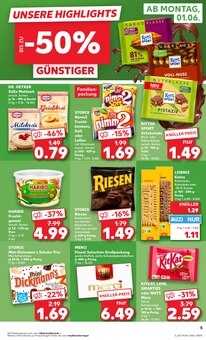 Süßigkeiten im Kaufland Prospekt "Hier bin ich richtig" mit 69 Seiten (Göttingen)