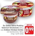 E center Kronau - Sahne Pudding Vollmilch-Schokolade Angebot im Prospekt Sahne Pudding Vollmilch-Schokolade bei E center im Kronau Prospekt für 0,99 €