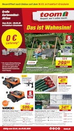 toom Baumarkt Prospekt "Respekt, wer's selber macht." für Frankfurt, 26 Seiten, 25.04.2026 - 01.05.2026