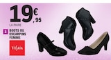 Boots ou Escarpins Femme - Tissaia en promo chez E.Leclerc Carcassonne à 19,95 €