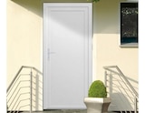 Promo Bloc-porte de service en PVC poussant droit - H. 205 x l. 80 cm à 199,00 € dans le catalogue Brico Dépôt à Liergues