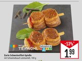Aktuelles Zarte Schweinefilet-Spieße Angebot bei Marktkauf in Ulm ab 1,99 €