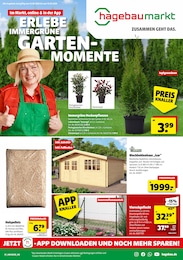 Hagebaumarkt Prospekt für Karlsruhe mit 12 Seiten Hagebaumarkt Prospekt für Karlsruhe: "ERLEBE IMMERGRÜNE GARTENMOMENTE", 12 Seiten, 12.09.2026 - 19.09.2026
