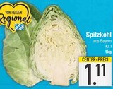 Spitzkohl im EDEKA Prospekt Spitzkohl von im aktuellen EDEKA Prospekt für 1,11 €