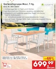 Gartensitzgruppe Maui, 7-tlg. von Juskys im aktuellen Netto Marken-Discount Prospekt