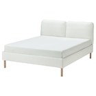 Bettgestell, gepolstert Gräsbo weiß/Leirsund 160x200 cm von SAGESUND im aktuellen IKEA Prospekt für 617,00 €