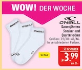 Sneaker- und Quartersocken im Angebot bei Marktkauf in Schweinfurt Sneaker- und Quartersocken Angebote von O'Neill bei Marktkauf Schweinfurt für 3,99 €
