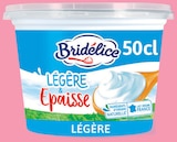 Crème Fraîche Légère & Épaisse - BRIDÉLICE en promo chez Intermarché Express Crème Fraîche Légère & Épaisse - BRIDÉLICE dans le catalogue Intermarché Express