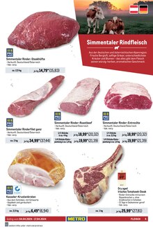 Rindfleisch im Metro Prospekt "Gastro" mit 39 Seiten (Köln)