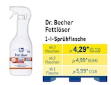 Fettlöser von Dr. Becher für 5,11 € bei METRO im Angebot Fettlöser von Dr. Becher im aktuellen METRO Prospekt