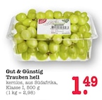 Trauben hell im Angebot bei E center in Heidelberg Trauben hell Angebote von Gut & Günstig bei E center Heidelberg für 1,49 €