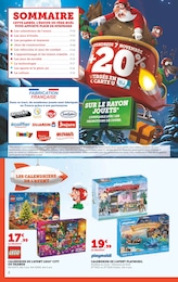 Prix et réduction Calendrier dans le prospectus Super U en cours Offre Calendrier dans le catalogue Super U du moment à la page 2