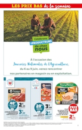 Prix et réduction Charcuterie dans le prospectus U Express en cours Offre Charcuterie dans le catalogue U Express du moment à la page 7