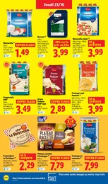 Prix et réduction Gorgonzola dans le prospectus Lidl en cours Offre Gorgonzola dans le catalogue Lidl du moment à la page 14