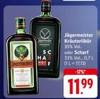 Kräuterlikör Angebote von Jägermeister bei E center Kaiserslautern für 11,99 €