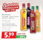 Fruchtige Angebote von Berentzen bei Getränkeland Brandenburg für 5,99 €