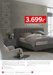 Aktueller XXXLutz Möbelhäuser Prospekt mit Boxspringbett, "JOOP! Aktionswochen", Seite 8