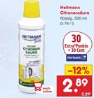 Heitmann im Netto Marken-Discount Prospekt Citronensäure von Heitmann im aktuellen Netto Marken-Discount Prospekt für 2,89 €