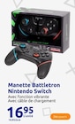 Manette Battletron Nintendo Switch en promo chez Action Calais à 16,95 €