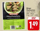 Maultaschen im Angebot bei E center in Darmstadt Maultaschen Angebote von Bürger bei E center Darmstadt für 1,49 €