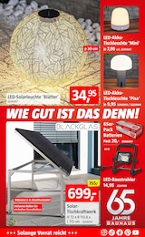 Tischleuchte Angebot im aktuellen BAUHAUS Prospekt auf Seite 4