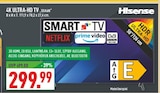 4K Ultra-HD TV 50A6N Angebote von Hisense bei Marktkauf Bad Pyrmont für 299,99 €