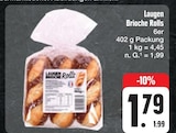 Laugen Brioche Rolls Angebote bei E center Fürth für 1,79 €