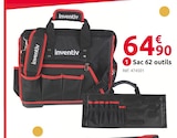 Sac 62 outils - INVENTIV en promo chez Mr. Bricolage La Rochelle à 64,90 €