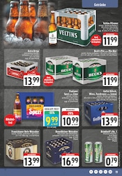 Bier im EDEKA Prospekt in Wachtberg Aktueller EDEKA Prospekt mit Bier, "Aktuelle Angebote", Seite 19