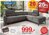 hofmeister Backnang - Ecksofa Angebot im Prospekt Ecksofa bei hofmeister im Backnang Prospekt für 999,00 €