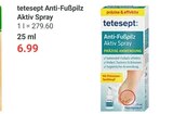 Anti-Fußpilz Aktiv Spray im Angebot bei GLOBUS in Duisburg Anti-Fußpilz Aktiv Spray Angebote von tetesept bei GLOBUS Duisburg für 6,99 €