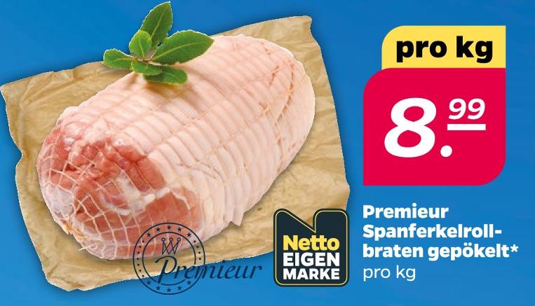 Premieur Spanferkelrollbraten gepökelt