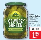 Gewürz-Gurken im Angebot bei Marktkauf in Lörrach Gewürz-Gurken Angebote von Kühne bei Marktkauf Lörrach für 1,59 €