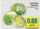 Eisbergsalat im diska Prospekt Eisbergsalat von Gut & Günstig im aktuellen diska Prospekt für 0,88 €