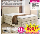 Boxspringbett Hanna für 999,99 € bei SB Möbel Boss im Angebot Boxspringbett Hanna im aktuellen SB Möbel Boss Prospekt