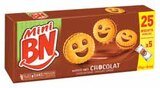 Mini biscuits fourrés goût chocolat - BN dans le catalogue Intermarché