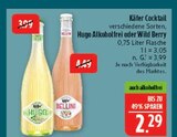 Hugo Alkoholfrei Angebote von Käfer Cocktail bei Marktkauf Schwabach für 2,29 €