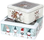 Weihnachts-Dose L ca. 18 cm B ca. 18 cm, H ca. 9 cm für 3,98 € bei Thomas Philipps im Angebot Weihnachts-Dose L ca. 18 cm B ca. 18 cm, H ca. 9 cm im aktuellen Thomas Philipps Prospekt