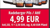 Pils / AHF im Angebot bei Nuck Getränke in Dresden Pils / AHF Angebote von Radeberger bei Nuck Getränke Dresden für 4,99 €