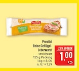 Aktuelle Butter Angebote bei Marktkauf in Nürnberg Aktuelles Reine Geflügel-Leberwurst Angebot bei Marktkauf in Nürnberg ab 1,00 €