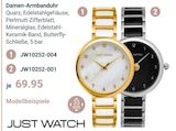 Damen-Armbanduhr JW10252-004 Angebote von Just Watch bei GLOBUS Plauen für 69,95 €
