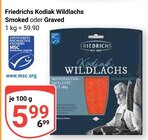 Kodiak Wildlachs im Angebot bei GLOBUS in Rüsselsheim Kodiak Wildlachs Angebote von Friedrichs bei GLOBUS Rüsselsheim für 5,99 €