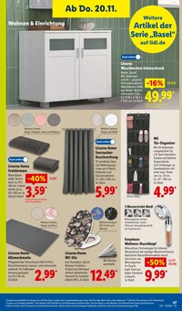 Badmöbel im Lidl Prospekt "LIDL LOHNT SICH" mit 73 Seiten (Heilbronn)