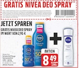 Schutz & Pflege Sonnenmilch oder -spray von Nivea im aktuellen E center Prospekt