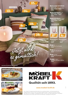 Kerzen im Möbel Kraft Prospekt "WOHNTRENDS ZUM KRAFTPREIS!" mit 20 Seiten (Lübeck)