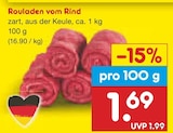 Rouladen vom Rind bei Netto Marken-Discount im Prospekt "" für 1,69 €