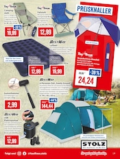 Aktueller Kaufhaus Stolz Prospekt mit Campingstuhl, "STOLZ. Das Kaufhaus im Norden.", Seite 7