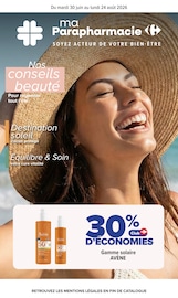 Promos Cosmétiques dans le catalogue "ma Parapharmacie" de Carrefour à la page 1 Promos Cosmétiques dans le catalogue "ma Parapharmacie" de Carrefour à la page 1