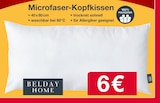 Microfaser-Kopfkissen Angebote von BELDAY HOME bei Woolworth Hameln für 6,00 €