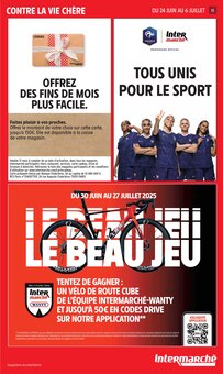 Promotion Jouets dans le prospectus Intermarché, valable du 24/06/2025 au 06/07/2025 Promo Jouets dans le catalogue Intermarché du moment à la page 15